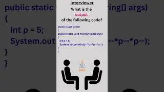 What is the output of the following Java Code | Decrement operator 