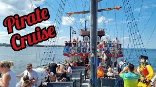 Kolobrzeg Polska 2024 -Sail on Baltic Sea on the Pirate Ship- Wakacje w Kolobrzegu -Summer Tour 2024