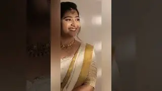 Customised Dhavani Set for Engagement | Online Shop Bridal Kasavu Dhavani