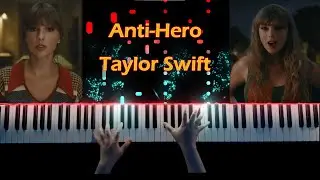 Taylor Swift - Anti-Hero (Piano Cover with Lyrics) #TaylorSwift #AntiHero #Piano #PianoCover