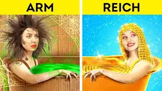 REICHER SCHÜLER vs PLEITE SCHÜLER || Tolle Schulsituationen von 123 GO!