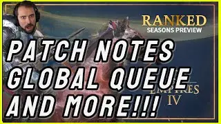 AoE4 Patch Notes - Ranked Beta, Global Queue, and More!!!