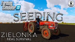 FINALLY Seeding | Zielonka Real Survival FS22 | Ep 8