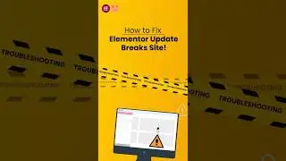 ⚠️Elementor Update Breaking Your Site? 4 Quick Fixes!