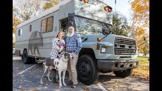 DIY School bus Tiny Home conversion