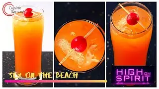 Sex on the Beach | Cocktail | Vodka Based | 6 Ingredient Recipe | High On Spirit