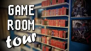2023 Game Room tour! Lots of systems and 1000+ games!