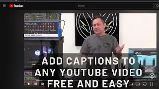 Add closed captions to any YouTube video you watch on Google Chrome - FREE!
