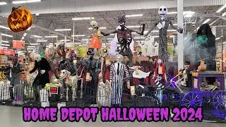 HOME DEPOT HALLOWEEN 2024 EARLY FULL STOCKED STORE 🎃🤡🏴‍☠️