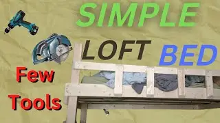EASY DIY 2x4 Loft Bed