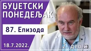 87. Budžetski Ponedeljak - Poverenik - Zakon o zaštiti podataka o ličnosti