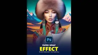 How to Make Paper Wrap Effect in Photoshop 