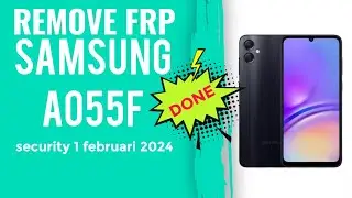 remove frp samsung a055f lupa akun google a05 @capoenktube