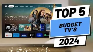 Top 5 BEST Budget TVs in [2024]