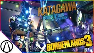 [𝐁𝐋𝟑] 𝐁𝐨𝐫𝐝𝐞𝐫𝐥𝐚𝐧𝐝𝐬 𝟑 - Cutscene And Boss Fight #6 Katagawa (𝐇𝐃)