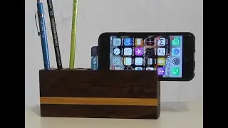 Porta canetas e celular