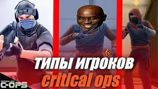 ТИПЫ ИГРОКОВ В CRITICAL OPS КРИТИКАЛ ОПС