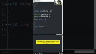 Perbedaan KONSTANTA dan DEFINE Dalam Membuat Variabel Pin Arduino #arduino #coding #arduinocoding