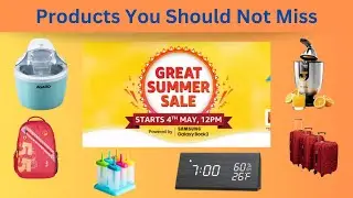 ⚡Products That You Should Not Miss During the Sale⚡ | ✨Amazon Summer Sale✨