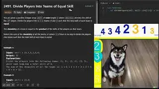 貪婪計數Python C++解Leetcode 2491  Divide Players Into Teams of Equal Skill