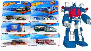 Transformers x Hot Wheels Track Fleet G1 ULTRA MAGNUS Case Breakdown - Porsche Off-Road Is Nice!!!