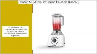 Bosch MCM3200 W Robot de cocina (Potencia 800 W) Color Blanco