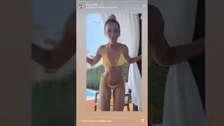 Бузова на отдыхе 