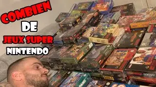 TOUTE MA COLLECTION SUPER NINTENDO 2023 (i don’t have gaming room )