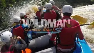 Whitewater Rafting Through Piers Gorge On The Menominee River
