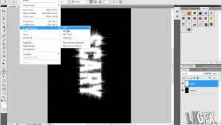 How to create Scary Text - LKGFX | Tutorial