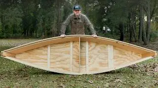 I Built a $200 Boat From Construction Lumber