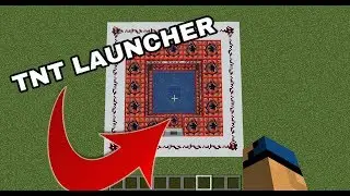 How To Make A TNT Launcher in Minecraft.