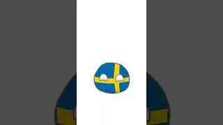 sweden spin #countryball #countryballs #sweden