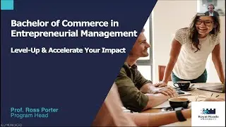 Bachelor of Commerce in Entrepreneurial Management Webinar