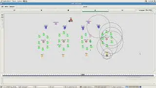 Multi Hop Routing in Covert Wireless Networks in NS2