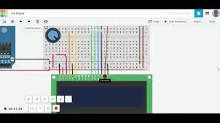 12 LCD DISPLAY, Simulation using tinkercad arduino HINDI