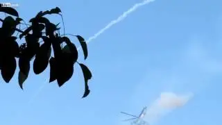 Footage of Urainian Mi 24 Attacking Rebels at Donestk Airport