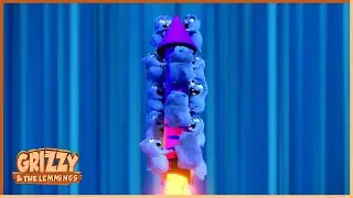 Moonwalk Bear | Grizzy & the lemmings | Clip | 🐻🐹 Cartoon for Kids