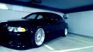 BMW 750i - очень мощный автомобиль и красивый тюнинг!