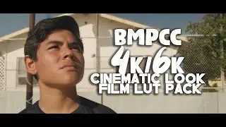 Blackmagic Pocket Camera 4K & 6K Cinematic Look (Sky Lut Pack)