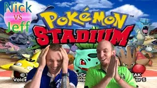 Pokemon Stadium MINI GAMES! - Nick VS Jeff