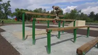 international obstacle course/ международная полоса препятствий