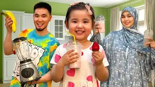 🍦 WE MADE MILKSHAKES AT HOME 😱😍 🍸