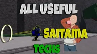 Every USEFUL Tech For SAITAMA In Roblox The Strongest Battlegrounds
