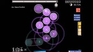 Osu! Cookiezi | Niko - Made of Fire [Oni] DT