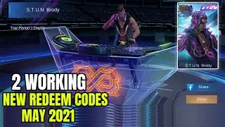 NEW 2  REDEEM CODES IN MOBILE LEGENDS ~ MAY 2021 ~ REDEEM NOW (WITH PROOF) ~ MLBB