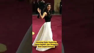 Stunning Style: Exploring Salma Hayek's Jaw-Dropping Red Carpet Dresses"