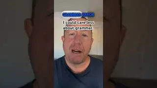 Find the grammar mistake—if you can. 