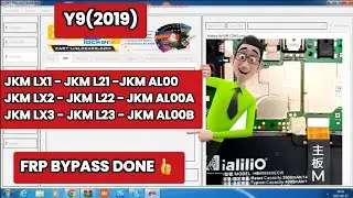 HUAWEI Y9 2019 FRP BYPASS/TEST POINT/JKM-LX1/LX2/LX3 FRP LOCK REMOVE WITH EFT PRO 100% SUCCESSFULL