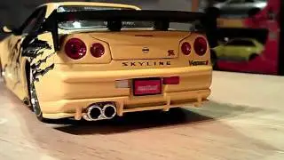 Jada Toys Import Racer Option D Nissan Skyline R34 